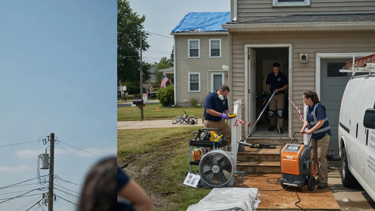 Water Damage Repair in Kingsley, MI near me